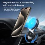 Qi2 Fast Charging Magsafe Car Mount Fan Cooling Car Phone Holder Magsafe