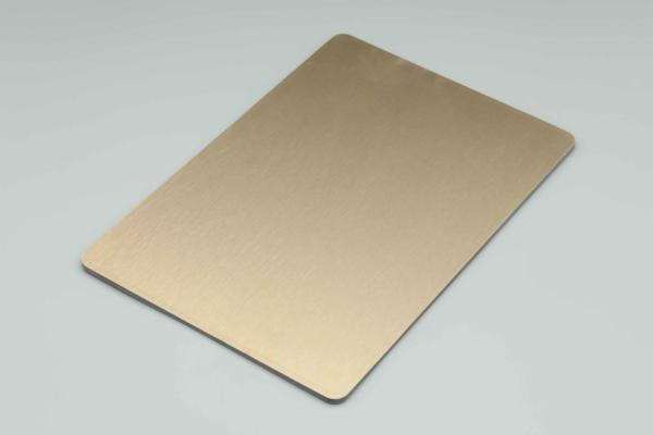 Buy cheap Waterproof Copper Brushed Aluminum Composite Panel 0.4CM 8x4 Aluminium Composite Sheet from wholesalers