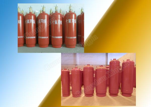 Buy cheap Gas Storage Fm200 Cylinder 1600mm Automatic Fire Extinguishers from wholesalers