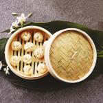 Multi Layer Wooden Cooking Utensils 9.5 Inch 12 Inch Bamboo Steamer
