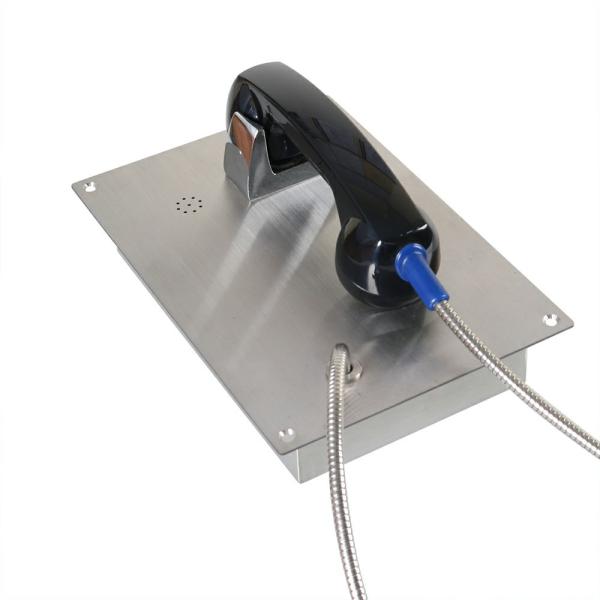 Buy cheap Brushed Stainless Steel Hot Line Handset Telephone Auto Dial Emergency Phone from wholesalers