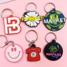 Buy cheap Soft Pvc Keychain 2D 3D Custom Logo Rubber Anime Promotional Key Rings from wholesalers