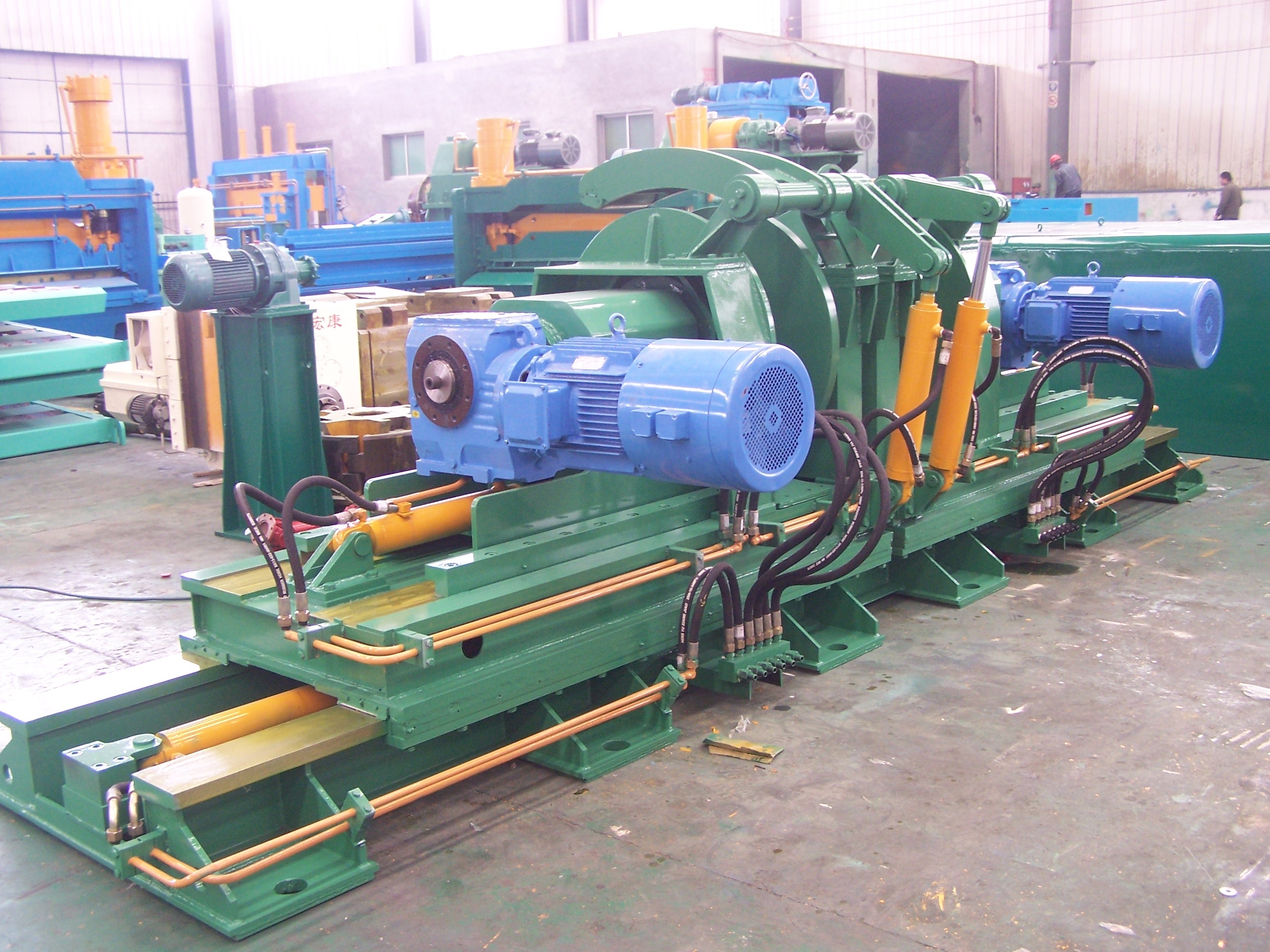 Core Components Pump Steel Scrap Winder/Edge Winding Machine for Video Outgoing-Inspection