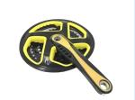 BICYCLE CHAIN WHEEL AND CRANK C P COLOR 170 MM 38 T 36 T FIX BIKE