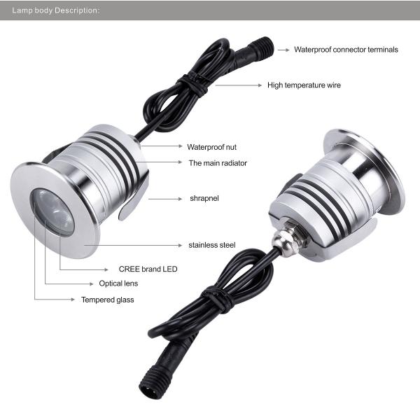Buy cheap Low Voltage 12V IP68 LED Underwater Pool Light RGB Swimming Pool Led Lights Pond light Outdoor Landscape Lighting from wholesalers