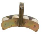 Four Wheels Quadrant Block Combined Type Quadrant Pulley For OPGW ,10KN Rated