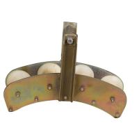 Buy cheap Four Wheels Quadrant Block Combined Type Quadrant Pulley For OPGW ,10KN Rated product