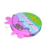 DIY Fashion Cartoon Mini Kids Fidget Cute Chain Silicone Purse Bag For Little