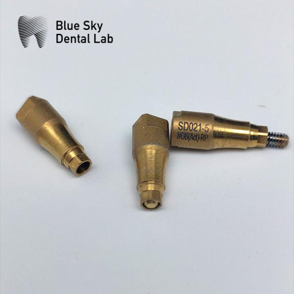 Buy cheap Gold 3D Nobel Active Scan Body 5mm Height Scan Body For Implant from wholesalers