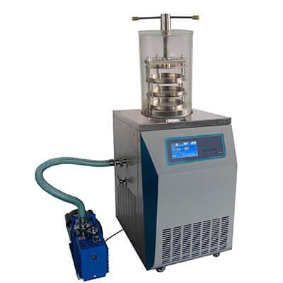 Buy cheap Vertical Vacuum Freeze Dryer Small Scale Laboratory Lyophilizer from wholesalers