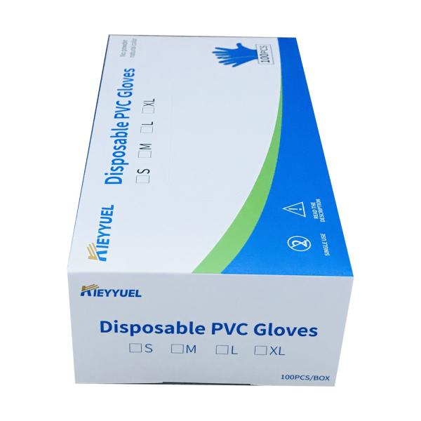 Buy cheap Waterproof XS/S/M/L/XL PVC Exam Gloves from wholesalers