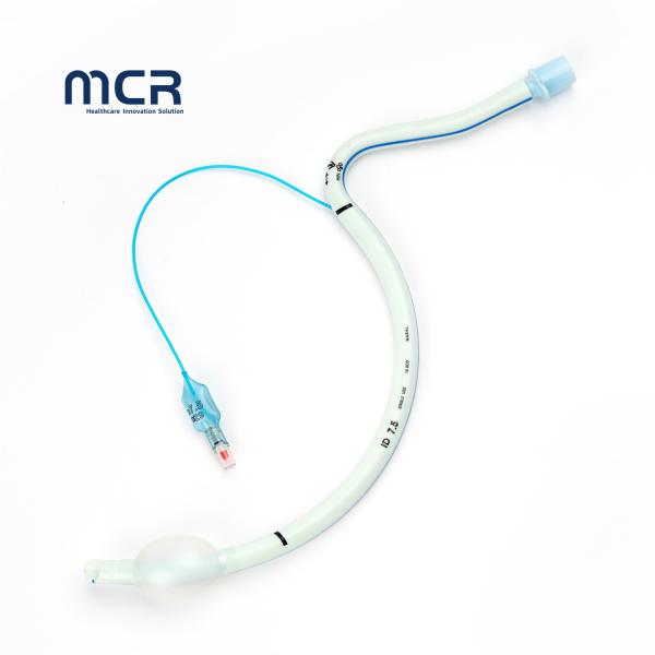Buy cheap Disposable Preformed Oral Endotracheal Tube Cuffed / Uncuffed Nasal Intubation Tube from wholesalers