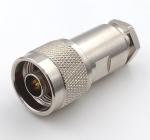 Buy cheap Male N Type RF Coaxial Connectors Panel Mount 50 Ohm DC 6GHz Customized Size from wholesalers