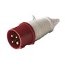 Buy cheap 16A 32A 4 Pin Industrial Electrical Plugs 400V 3P+E Waterproof from wholesalers
