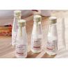 Buy cheap Custom Small Glass Juice Bottles / 4 Oz Glass Bottles High White Glass from wholesalers