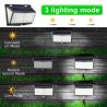Buy cheap 8W 288pcs LED Outdoor Super Bright Led Wall Mounted Solar Motion Sensor Light from wholesalers