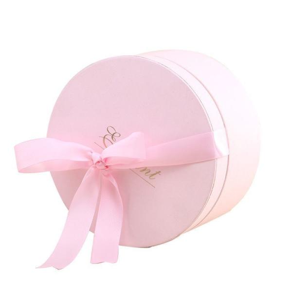 Buy cheap Christmas Decoration Recycled Paper Cans Packaging Gift Box Round Cardboard Boxes from wholesalers