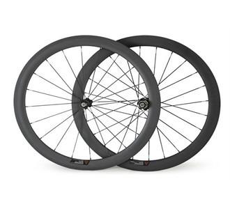 Buy cheap carbon China700c 50mm wheels clinche with 100% hand bulit 3k /matt /glossy finishroad bike from wholesalers