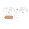 Buy cheap Transparent Igloo Bubble Tent Snow Resistant Dining Bubble Tent from wholesalers