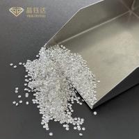 Buy cheap High Clarity Grade VS-VVS Artificial Melee Diamonds With HPHT Technology product