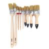 Buy cheap Round Natural real bristle paint brushes Wooden Handle Real Hair Paint Brushes from wholesalers