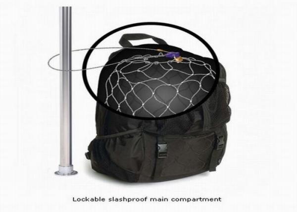Buy cheap Yuntong Anti Theft Wire Mesh Woven Type / Ferrule Type For Travel Security from wholesalers
