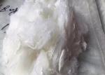 Flame Retardant 22D Recycled Polyester Short Cut Fiber Ivory White Color