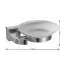 Buy cheap Customized Wall Mount Soap Dish Holders Stainless Steel 304 Polished from wholesalers