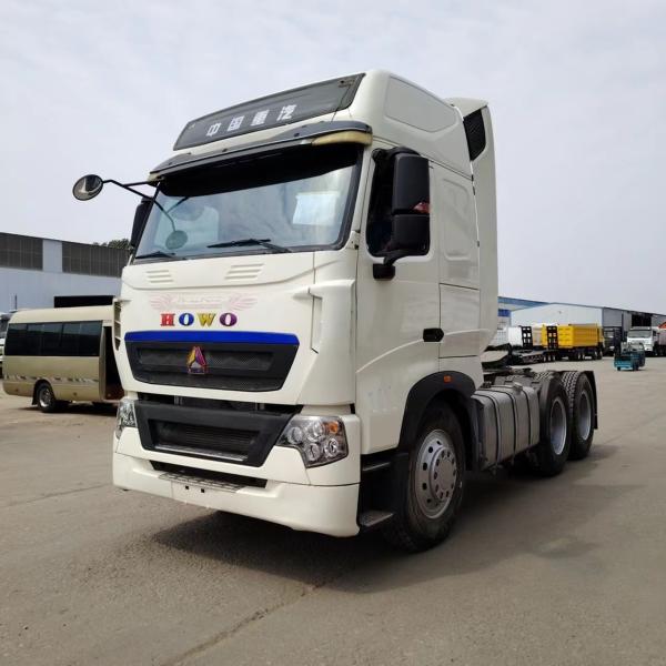 Buy cheap Second Hand HOWO T7H 6X4 EURO 5 Tractor Truck Head Sinotruck Tractor Units 540hp from wholesalers
