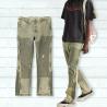 Buy cheap Multi Pocket Cargo Trouser for Men Custom Hiking Work Pants Vintage Sportswear Knitted Washed Jeans from wholesalers