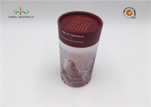 Buy cheap Customized Round Tube Paper Box Packaging For Gifts , Apparels With Lids from wholesalers