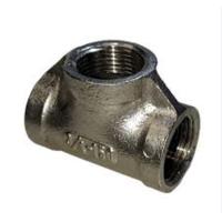 Buy cheap Customized Logo Copper Nickel Equal Tee DN20 Standard ANSI JIS DIN product