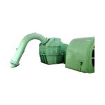 Stainless Steel Runner Material Water Impulse Turbine 2150kW Capacity for Eco