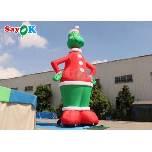 Buy cheap 32.8FT Gemmy Christmas Airblown Inflatable Grinch With Santa Hat from wholesalers