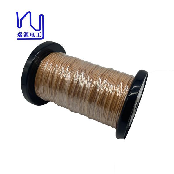 Buy cheap 0.1mm X 250 Strands Self Bonding Magnet Wire Triple Insulated Copper Litz from wholesalers