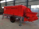 High Maintainability Cement Pump Truck , User Friendly Concrete Pump Trailer