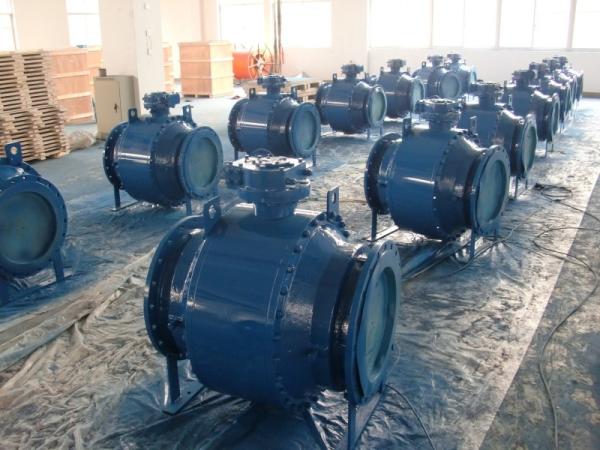 Buy cheap Soft Seat 2500lb NPS 20" Trunnion Mounted Ball Valve from wholesalers