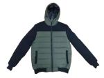 Long Mens Padded Parka Coat
