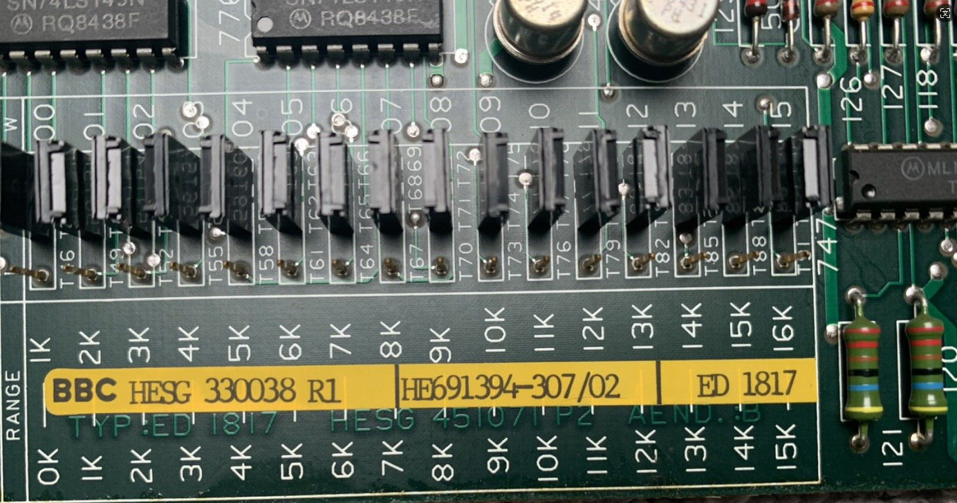 ABB ED1817 HESG330038R1 Socket Board