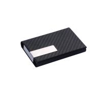 Buy cheap Slim Metal Name Card Holder Holds Up To 50 Business Cards Rectangle Design In product