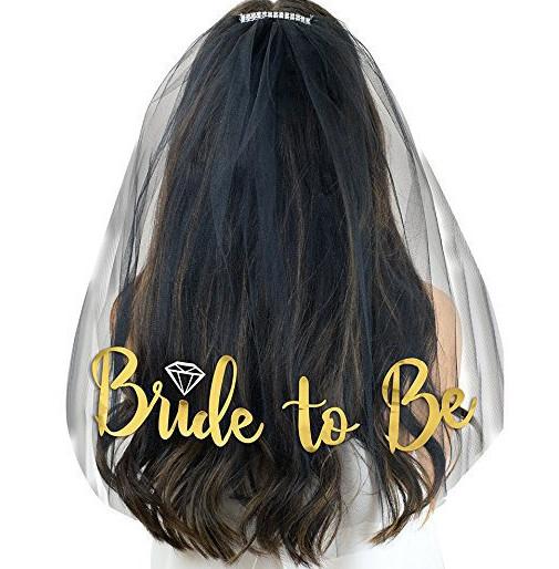 Buy cheap European and American singles party white veil, headband party supplies, bride's headdress, angel headdress, from wholesalers