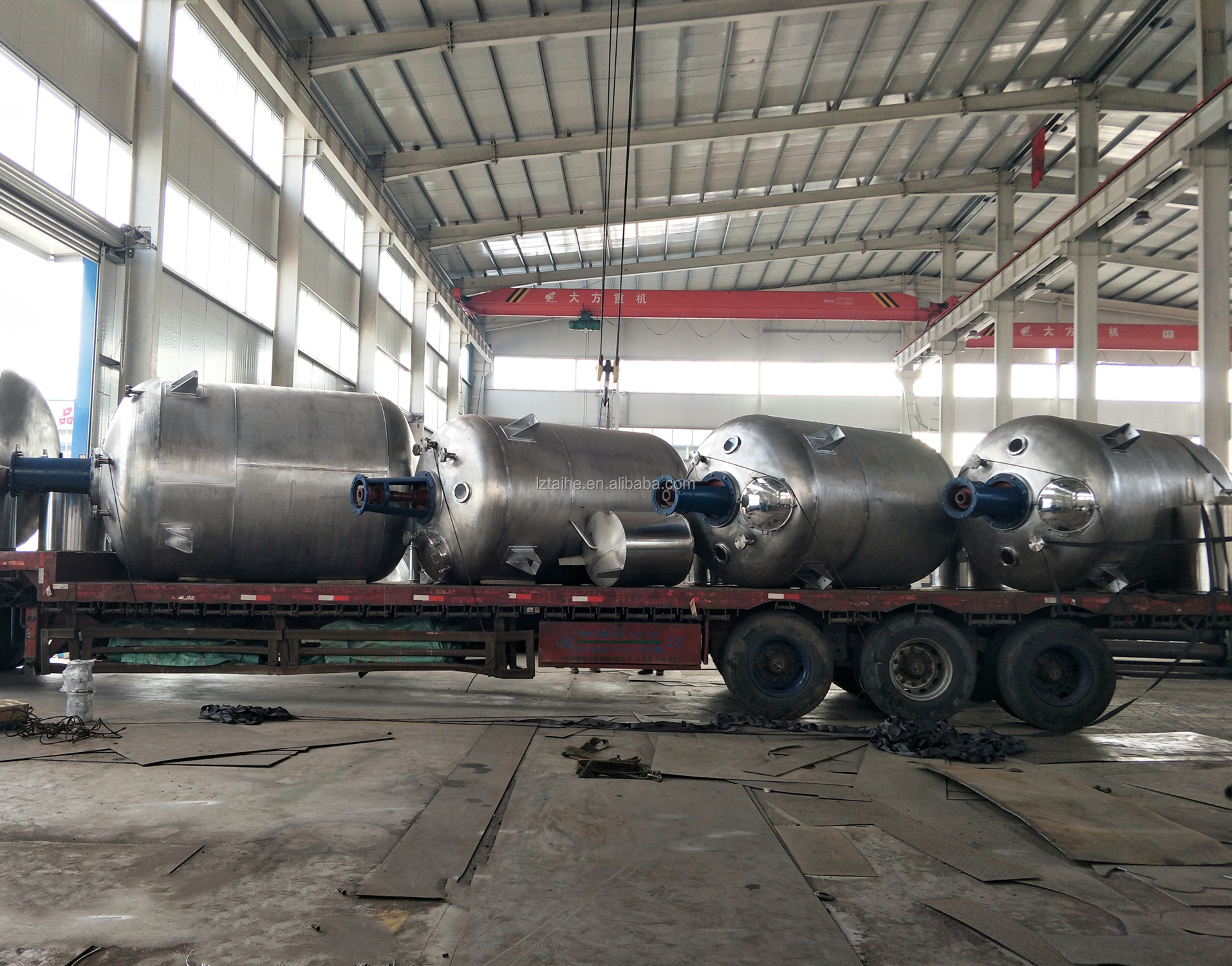 Industrial Mixing Polymerization Reactor Machine with SS316 Stainless Steel Vessel