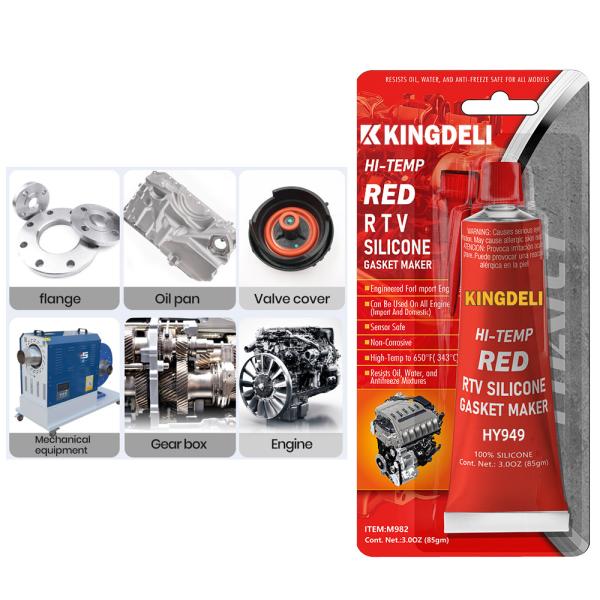 Buy cheap Red RTV Gasket Maker Silicone Sealant Oil Resistant For Automotive OEM from wholesalers