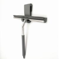 Buy cheap Chrome Polished Shower Glass Scraper / Window Wiper Squeegee Easy Insallation product