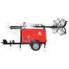 Buy cheap 4X500W 5M Tower Flood Portable Light Tower Generator 10KW 9M from wholesalers