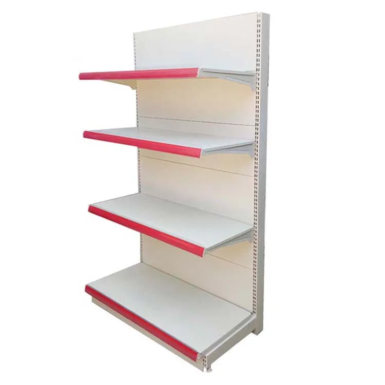 Factory Custom Size Color grocery store display rack gondola retail supermarket shelves