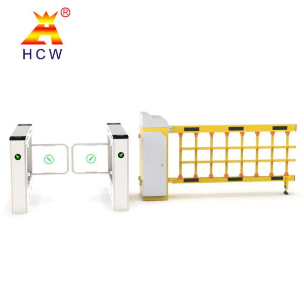 Buy cheap Pedestrian 0.5 Seconds Swing Barrier Turnstile SS304 With Face Recognition from wholesalers