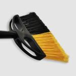 Indoor Outdoor Heavy Duty Angle Broom Steel Handle Home