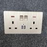 Buy cheap 110V ~ 250V British Standard Module Wall Switch Socket For Hotel / Apartment from wholesalers
