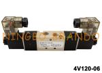 Buy cheap 4V120-06 Airtac 5/2 Pneumatic Solenoid Air Valve 24VDC 220VAC from wholesalers